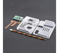 Módulo NameLessRC 2-6S 5V 2.1A BEC Compatible con cámara Naked Hero 9 10 11 Racing Cinewhoop piezas de bricolaje funda de nailon 66X45X23mm(BEC with Clear Case)