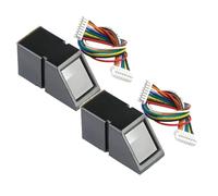 Módulo óptico de huellas dactilares Sensor R307 Fixd, módulo de sensor óptico de lector de huellas dactilares, bloqueo de puerta, control de acceso, luz roja, módulo lector de huellas dactilares para