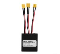 Módulo paralelo de batería dual, 12V-100V 5A Conexión Ebike Descarga equilibrada inteligente Disipación de calor de aluminio de baja resistencia para modificación de bicicleta eléctrica
