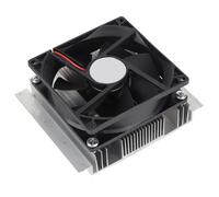 Módulo Peltier termoeléctrico ZenithAur para refrigeración de espacios pequeños de 60 W, un kit completo de metodo de refrigeración DIY que incluye el conjunto de disipador (sin ventilador de extremo