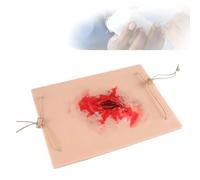 Módulo portátil de simulación de trauma: modelo de piel de entrenamiento realista y reutilizable para el desarrollo de habilidades prácticas. Material didáctico fácil de limpiar,Flesh