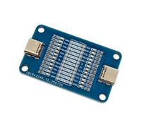 Módulo probador USB C de doble cabezal 480Mbps FR4 tablero de fibra de vidrio para teléfonos inteligentes y proyectos electrónicos, módulo probador de cable tipo C de doble cabezal