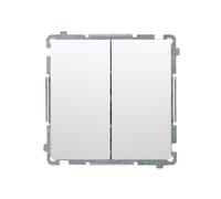 MÓDULO PULSADOR BLANCO 2X 2Z ABRAZADERAS DE RESORTE BMP2.01/11
