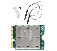 Módulo QCNCM865 BE6500 WiFi 7 M.2 con BT 5.3 para Intel y para tarjetas madre AMD compatibles con canales tribanda y 320MHz Win11