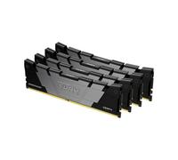Kingston FURY Renegade 64GB 3600 DDR4 CL16 DIMM (Kit de 4) Memoria gamer para Ordenadores de sobremesa - KF436C16RB12K4/64