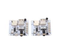 Módulo Receptor de Audio de 2 Piezas Módulo Inalámbrico Amplificador de Altavoz Sin Pérdidas para Automóvil Módulo de Placa 4.1