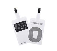 ASHATA Módulo Receptor de Carga Inalámbrica Qi para Telefono Inteligente, Wireless Charger Adapter Carga Rápida para iOS/Micro USB/Tipo-C Teléfono(para iOS)