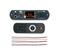 Módulo Receptor Decodificador de Audio MP3 para Coche de 12 V CC con Radio FM y Amplificador