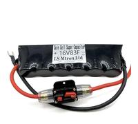 Módulo rectificador de condensador de 16 V 83 F for automóvil, condensador de 2,7 V 500 F con carcasa termorretráctil, fuente de alimentación