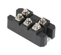 Módulo Rectificador de Puente de Diodo Trifásico de 100A Amp, Plástico Metálico MDS100A, Tamaño de 8 * 4 * 3cm, Pin Trifásico, 1 ud.