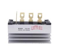 Módulo rectificador de puente generador ZPQ20A SQL20A de 20 A, rectificador de diodos de alta frecuencia y alto voltaje de 20 A.(2pcs SQL20A 3 phase)