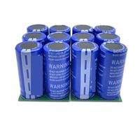 Módulo rectificador estabilizador de voltaje automotriz supercondensador 32V10F condensador electrónico de alta corriente 2.7V120F * 12 supercondensador