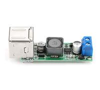 Módulo Reductor de Fuente de Alimentación Reductor de Voltaje CC, 6, 35V a 5V, 3A, Módulo Convertidor USB Dual de Alta Eficiencia para Electrónica