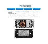 Módulo Reductor de Potencia CC-CC, Convertidor de 100 V A 12 V, 8 A, Módulo Reductor de Alta Corriente y Alto Voltaje.