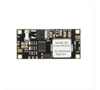 Módulo reductor estabilizador de voltaje CC-CC de 6,5 V-60 V a 5 V, miniconvertidor reductor de perfil bajo, fuente de alimentación