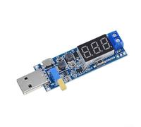 Módulo regulador de potencia USB Boost Converter 5V a 3 3V 9V 12V 24V con botón de apagado y ajuste de voltaje