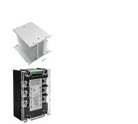 Módulo regulador de voltaje CA trifásico, regulador de potencia, tiristor, relé de estado sólido de 380V, atenuación, Control de potenciómetro 25A-400A(Only Module,25A(4.4KW))