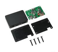 Módulo regulador de voltaje Controlador de panel solar ABS Negro Verde Triple Salida Compatible Para Carga DIY (A)