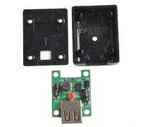 Módulo regulador de voltaje de carga solar USB-C, convertidor DC-DC de 5 V 2 A para bancos de energía de panel solar, entrada ancha de 5 a 22 V, eficiencia del 95 %