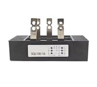 Módulo regulador de voltaje SQL100A, 1600 V, diodo trifásico, entrada CA, salida CC, 100 A, puente rectificador, generador