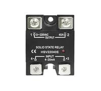 Módulo regulador monofásico de estado sólido, control analógico de 4-20 mA, HSV22080E/HSV220120E(HSV22040E 40A)