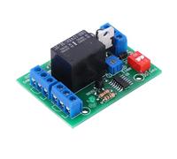 Módulo Relé Temporizador 12V CC 2 Canales DPDT Retardo Apagado Automatización Industrial Control Industrial