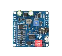 Módulo Reproductor MP3 de Voz F20L de 12 V, 24 V, 10 W y 20 W, con Disparador A , Audio Personalizado, 32 MB de Almacenamiento y Placa de