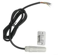 Módulo sensor de temperatura y humedad AHT20 con comunicación I2C, sonda cableada de alta precisión para aplicaciones de monitoreo industrial y ambiental (2 m)