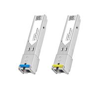 módulo SFP 1 par 1,25G SFP módulo de Fibra SC módulo de Fibra monomodo 5KM DDM 1310/1550nm Gigabit(1 Pair)