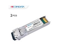 Módulo SFP+ LC dúplex multimodo 10G SFP+ de 3 piezas, 850 nm, 300 m, SFP 10G SR con conmutador Cisco/Mikrotik/Huawei