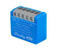 Shelly 1 Mini Gen4 - Módulo para Interruptor 1 botão ou Portão de Garagem 8A WiFi/BT/Zigbee