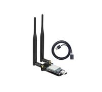 Módulo SIMCom 4G LTE Cat-4 SIM7600G-HM.2 con Antena + Placa de Expansión USB + Placa de Montaje con Conector GNSS M.2
