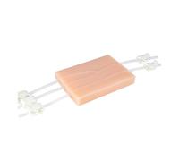 Módulo simulador de inyecciones venosas, simulación de pinchazos, retorno de sangre, módulo de piel, modelo de entrenamiento de sutura humana de silicona