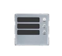 MÓDULO SÍNTESIS 3 BOTONES DE ALUMINIO 1148/13