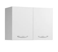 Módulo superior cocina 80 cm eko 2 puertas color blanco mate módulo moderno almacenaje