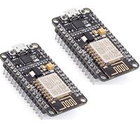 Módulo Tarjeta de Desarrollo de Internet CP2102 NodeMcu V2 Basado en ESP8266 ESP12E Lua WiFi (2pcs)