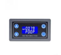 Módulo temporizador de relé XY-WJ01 con pantalla LCD para un control preciso de retardo compatible con cargas de salida DC30V10A o AC220V5A