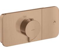 Módulo termostato empotrable hansgrohe AXOR One para 1 consumidor, 45711310, Color: Oro rojo cepillado