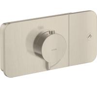 Módulo termostato empotrable hansgrohe AXOR One para 1 consumidor, 45711820, Color: Níquel Cepillado