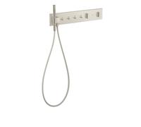 Módulo termostato hansgrohe AXOR ShowerComposition Select, 4 consumidores, 610/110, 12573800, Color: aspecto de acero inoxidable