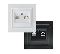 Módulo Toma Internet, EP color Blanco, con conexión rápida y diseño compacto, ideal para redes domésticas y oficinas.