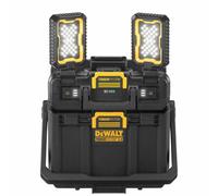 DeWALT ToughSystem DWST08061-1 - Caja de herramientas con iluminación LED, 4000 lúmenes, capacidad de 14 litros
