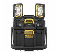 DeWALT ToughSystem DWST08061-1 - Caja de herramientas con iluminación LED, 4000 lúmenes, capacidad de 14 litros