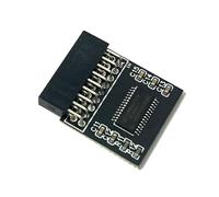 Módulo TPM 2.0 18pin-1 LPC SLB9665, módulo de seguridad de cifrado TPM 2.0 para placa base ASROCK compatible con Win11 de repuesto para B150M Pro4Hyper/ B250 Pro4/H310M-HDV/H170 Combo, Pro4S