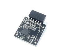 Módulo TPM 2.0 LPC SPI 12 pines 1 con Infineon SLB9670 actualización Windows 11 para placa base para MSI para B550 Gaming WIFI/B650 Gaming PLUS/B650M Gaming Plus WIFI/B550-A PRO/B650M Bomber WiFi