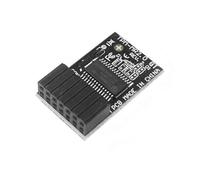 Módulo TPM 2.0 LPC SPI 14 pines-1 tarjeta remota accesorio de seguridad con cifrado de placa base para ASUS para ROG STRIX B350-F GAMING/ROG STRIX B360-G GAMING/ROG STRIX B365-F GAMING SLB9665