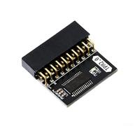 Módulo TPM 2.0 para placa base, chip de seguridad de 20 pines 2x10 compatible con DDR4 y Windows 11, repuesto TPM de escritorio para laptop con paso de 2,54 mm