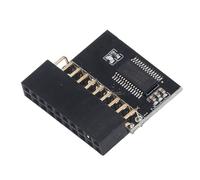 Módulo TPM, Placa PCB Módulo de Plataforma Confiable TPM 2.0 Interfaz LPC Almacenamiento Seguro de 26 Mm para Placa Base