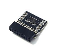 Módulo TPM2.0 18pin-1 LPC SLB9665, módulo de seguridad de cifrado TPM 2.0 para placa base ASROCK compatible con Win11 de repuesto para Z390 Extreme4, Taichi Ultimate, Phantom Gaming 4 6 9/Z390M Pro4