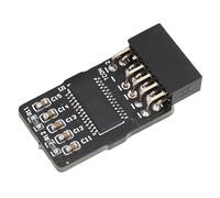 Módulo TPM2.0, Componentes del del Módulo de Seguridad de Cifrado TPM 2.0 de 12 Pines 2x6P para Placas Base de Memoria DDR4